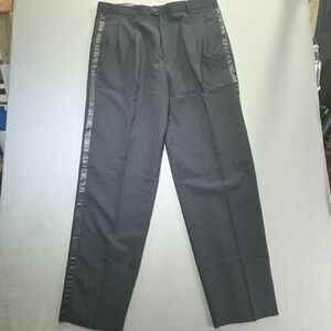 Sean Ray Men's Black Pleated Tuxedo Pants Size 40X37 NWOT
